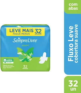 absorvente sempre livre adapt