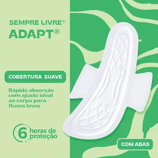 absorvente sempre livre adapt