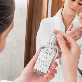 agua micelar bioderma pig