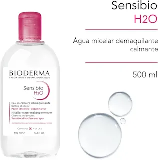 agua micelar bioderma sen