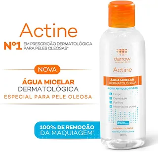 agua micelar darrow actine