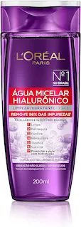 agua micelar l'oreal hyal