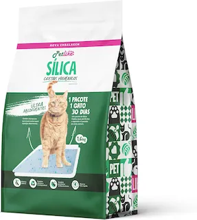 areia silica petlike natural