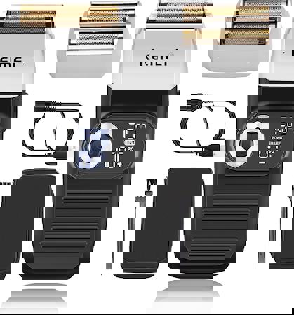 barbeador kemei km-2026