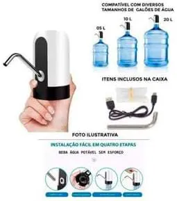 bebedouro 123util recarregavel