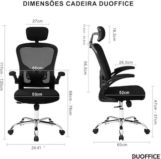 cadeira presidente duoffice du300