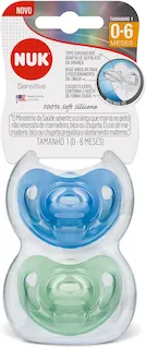 chupeta nuk sensitive kit
