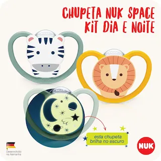 chupeta nuk space 18+m