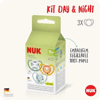 chupeta nuk space 18+m