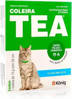 coleira konig tea gatos