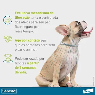 coleira seresto acima 8kg