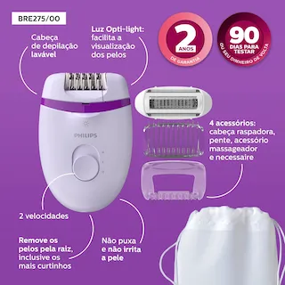 depilador philips bre275