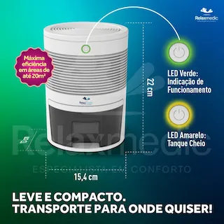 desumidificador relaxmedic rm-da3000a