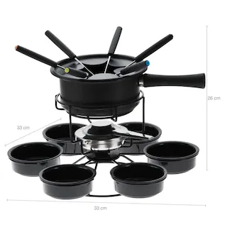 fondue giratorio forma