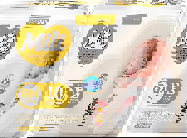 fralda mili love & care rn