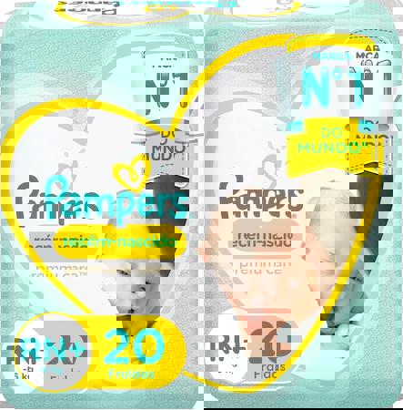 fralda pampers premium care