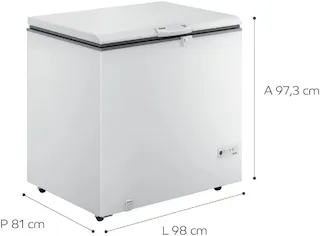 freezer horizontal consul cha31fb