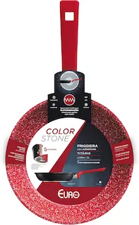 frigideira euro colorstone 24cm