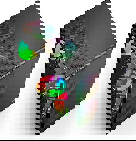 gabinete gamer c3tech aquarius