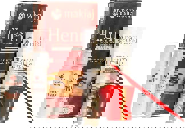 henna sobrancelha makiaj