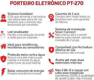 interfone protection pt-270