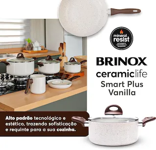 jogo panelas brinox smart plus