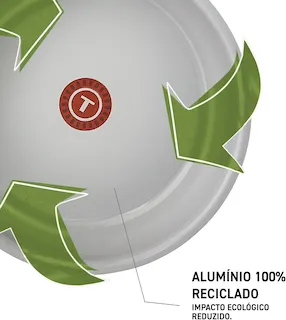 jogo panelas tefal recycled