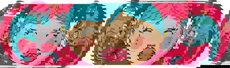 kit skate infantil mor