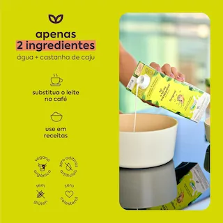 leite vegetal a tal caju 1l