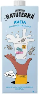 leite vegetal natuterra aveia