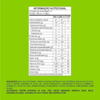 leite vegetal notco zero 1l