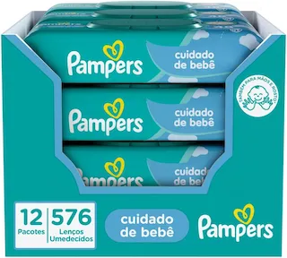 lenco umedecido pampers 576