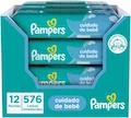 lenco umedecido pampers 576