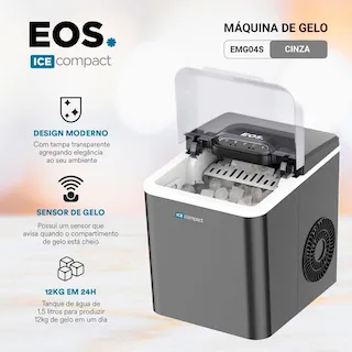maquina gelo eos emg04t