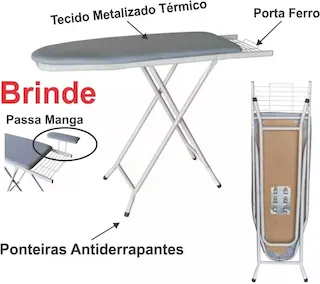 mesa de passar utilaco manga