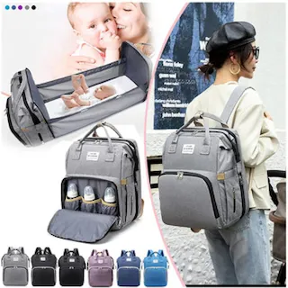 mochila maternidade living