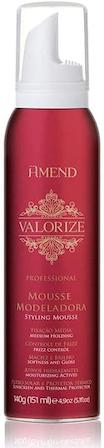 mousse modeladora amend