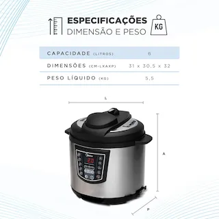 panela pressao midea ppa71