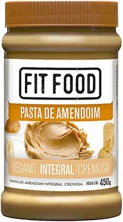 pasta amendoim fit food 450g