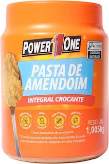 pasta amendoim power one 1kg