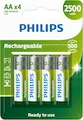 pilha aa philips r6b4rtu