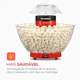 pipoqueira mondial pop bowl