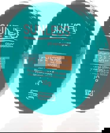 pó compacto sunless medio