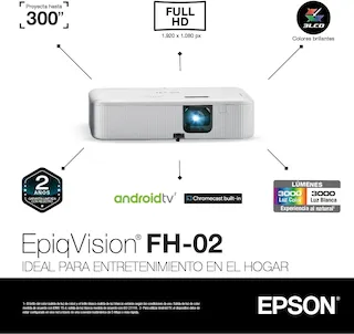 projetor smart epson fh02