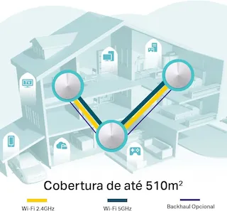 roteador mesh tp-link deco m5