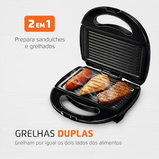 sanduicheira mondial fast grill