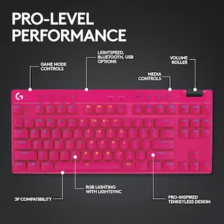 teclado gamer logitech g pro x