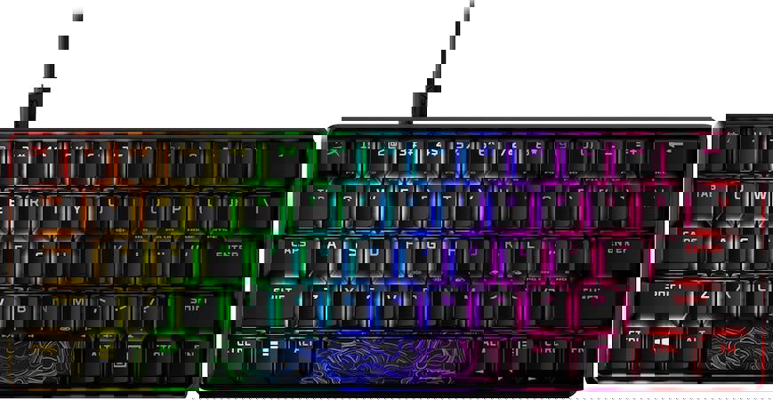 teclado mecânico hyperx alloy