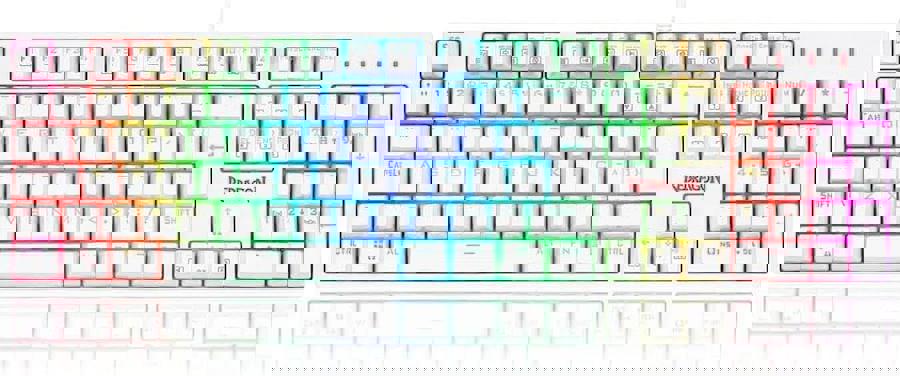 teclado óptico redragon surara