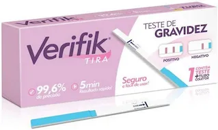 teste gravidez alamar tira